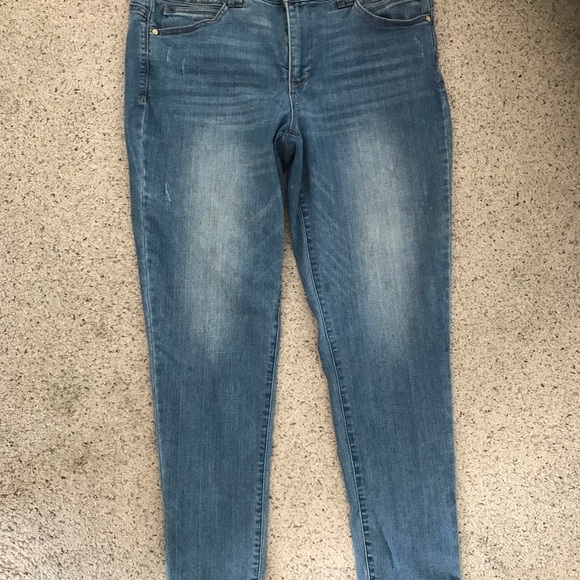 Democracy Light Blue Skinny Jeans - Picture 1 of 12